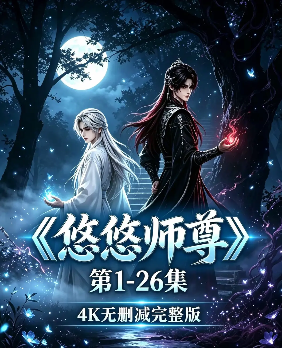 《悠悠师尊》双男主AI短剧免费观看-穿书师尊×黑化魔尊全26集-悠悠师尊双向救赎疯批逆徒太好嗑
